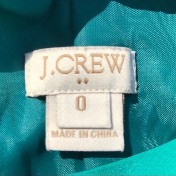 J Crew Factory Green Sleeveless Dress - Picture 5 of 10